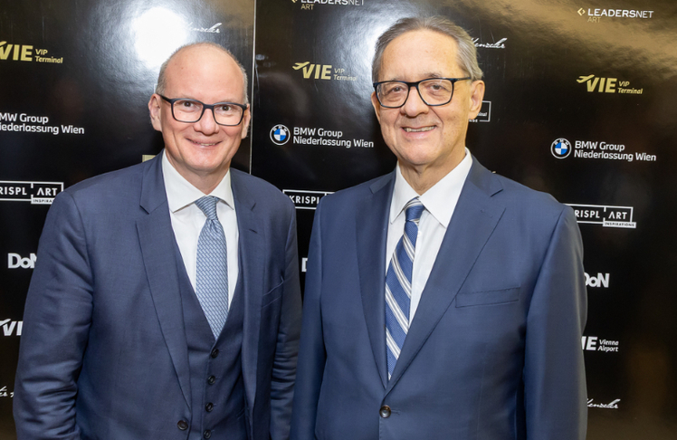 Julian Jäger (links) und Günther Ofner © LEADERSNET/C. Mikes