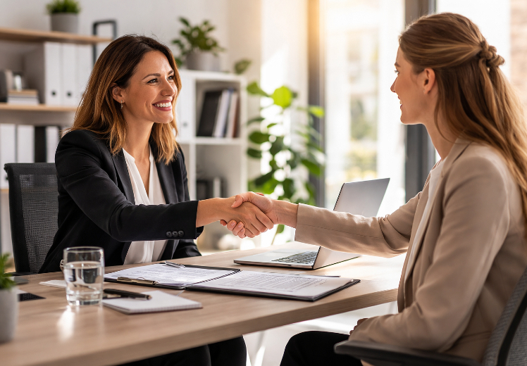 Frauen bleiben ihrem Arbeitgeber häufiger treu als Männer