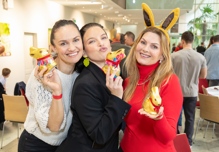 Kulturelles Erbe traf auf süße Lebensfreude beim Lindt Goldhasenfest