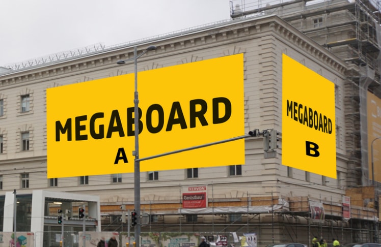 Neue Megagerüste in Wien-Josefstadt © Megaboard 