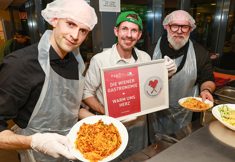 Persönlicher Einsatz in der Gruft bildete Höhepunkt der Hilfsaktion 'Warm ums Herz'