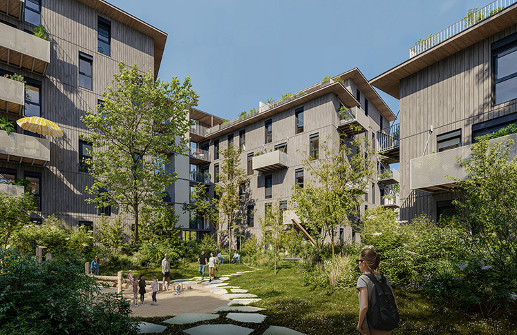 Das Projekt Südtiroler Quartier in Salzburg © InfinityEleven