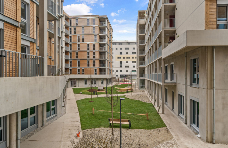 Das Projekt B.R.I.O. zählt zu den größten Holz-Hybrid-Wohnbauvorhaben Österreichs © Property Photos