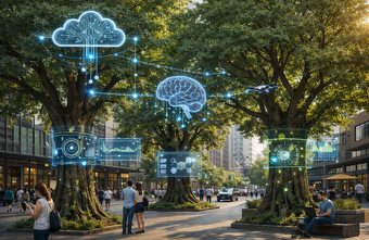 In München sagen Bäume künftig per KI, wann sie Wasser brauchen