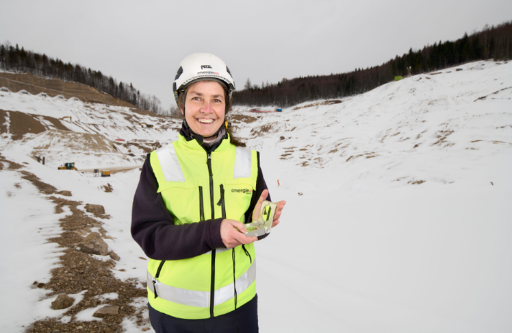 Margarete Göritzer ist Geologin beim Pumpspeicherkraftwerk Ebensee © Energie AG/Mathias Lauringer
