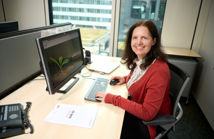 Eva Woisetschläger ist Expertin für Qualitäts- und Nachhaltigkeitsmanagement in Linz © Energie AG/Mathias Lauringer