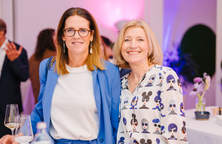 V.l.n.r.: Hanna Kordik (Die Presse) und Martina Salomon (Kurier).