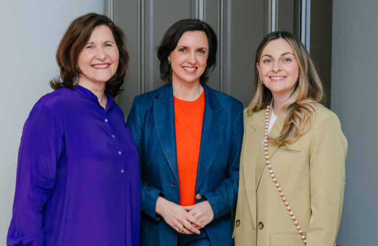 V.l.n.r.: Carola Purtscher (Purtscher Relations), Susanne Schnabl-Wunderlich (ORF) und Anja Saurwein (Purtscher Relations).