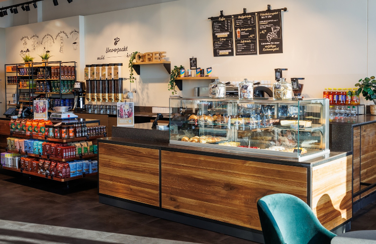 Die Tchibo-Coffeebar im burgenländischen Eisenstadt. © Fiedler