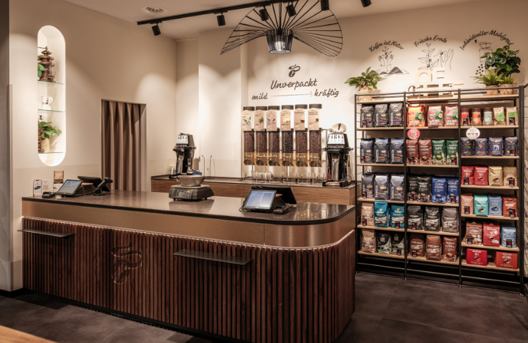 So präsentiert sich Tchibo ab sofort auf der Wiener Mariahilfer Straße. © Fiedler