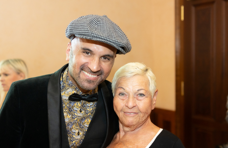 Eric Papilaya und Jazz Gitti © LEADERSNET/R. Brunhölzl