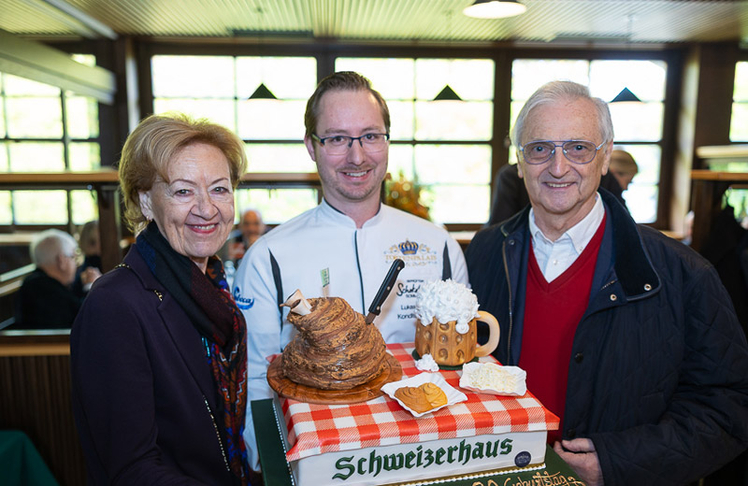 V.l.n.r.: Johanna Kolarik, Lukas Stiegler und Karl Kolarik 