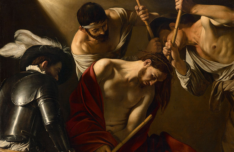 Wer Dornenkrönung Christi, Michelangelo Merisi, genannt Caravaggio, um 1601, Öl auf Leinwand © KHM-Museumsverband
