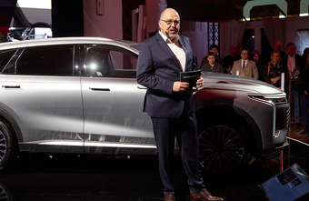 Neues Omoda-Flaggschiff feierte Österreich-Premiere am Cobenzl