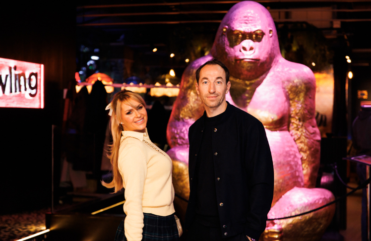 Moderatorin und Model Katharina Steininger und der ehemalige Fußballspieler Manuel Ortlechner.