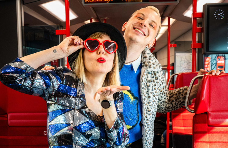 Bis zum 29. März können Musikbegeisterte ihre Performance der ÖBB-Hymne "Wir fahren Grün" einreichen. © ÖBB / Michael Posch