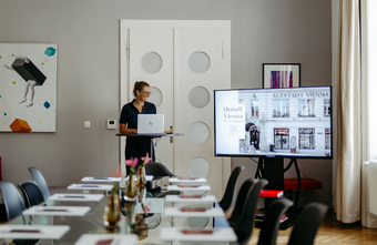 Kreativer Freiraum für Meetings und Visionen im Hotel Altstadt Vienna