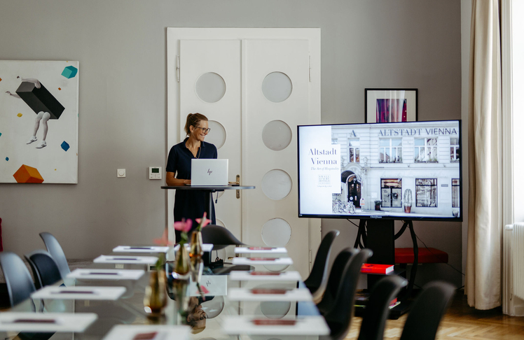 Raum für Visionen am Spittelberg: Altstadt Vienna präsentiert u.a. mit der Suite #77 eine multifunktionale Location für Business-Szenarien © Hotel Altstadt Vienn
