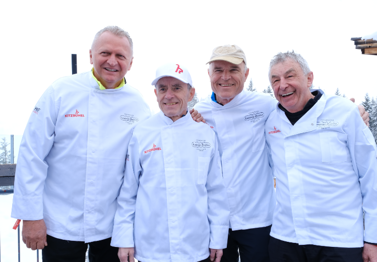 Haute Cuisine und alpiner Sport vereinten sich bei den Koch-Legenden am Hahnenkamm