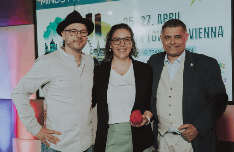 V.l.n.r.: Philipp Nägele, Stefanie Helm und John Herzog © Tassilo Edelsbacher/ Trisquare Pictures