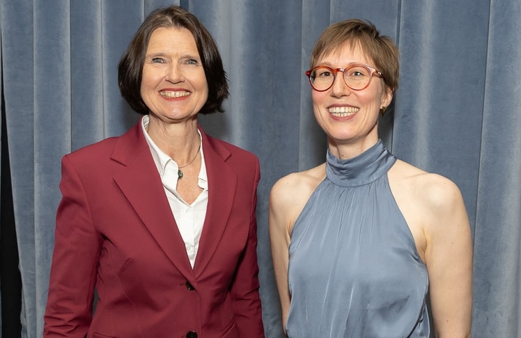 V.l.n.r.: Alexandra Borchardt und Jana Koch