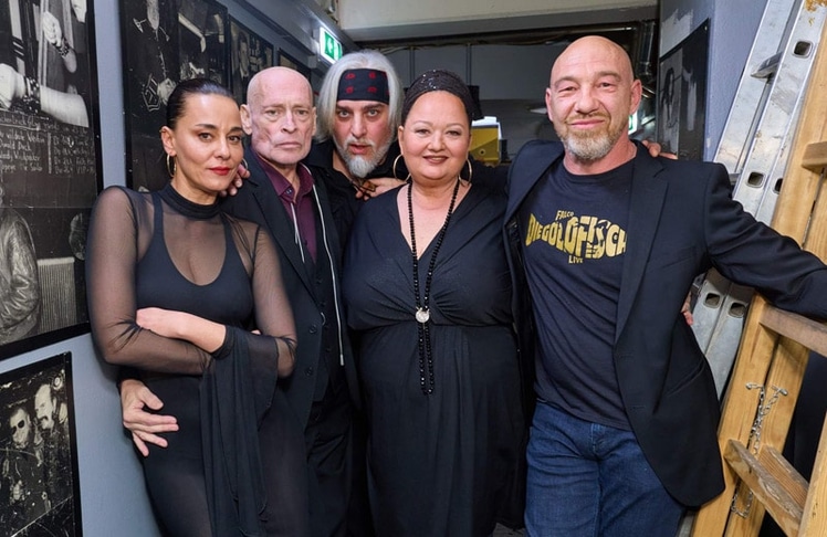 V.l.n.r.: Edita Malovcic, Johannes Krisch, Georgij Makazaria, Tini Keinrath und Roman Gregory.