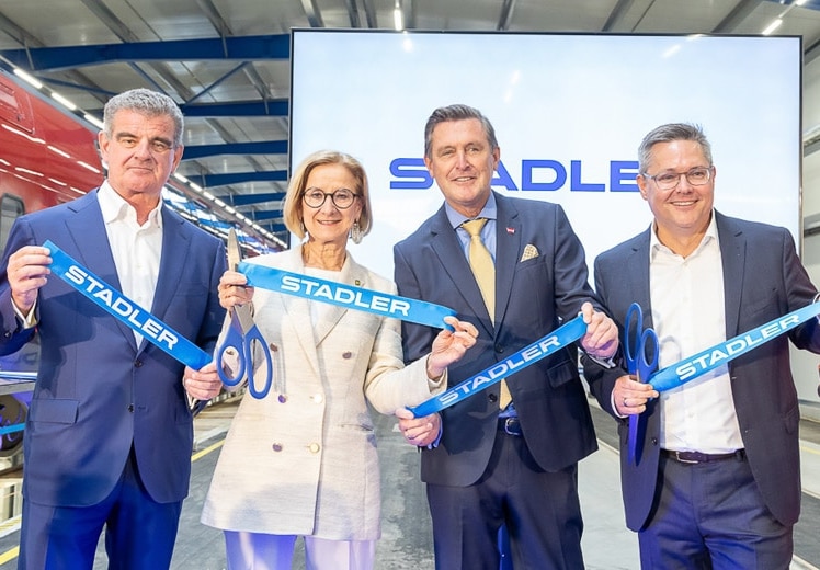 Großinvestition von Stadler stärkt den Bahnstandort Österreich