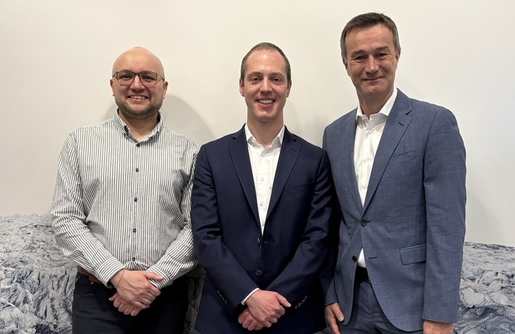 V.l.n.r.: David Bourdin, Matthias Reith und Christian Vallant