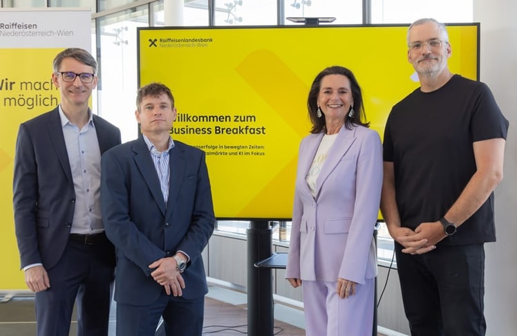 V.l.n.r.: Wolfgang Fiedler, Gunter Deuber, Michaela Rammel und Gerald Aichholzer