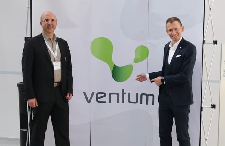 Steffen Sperling (l.), CEO Ventum Digital Identity Services und Martin Resel, stv. Vorstandsvorsitzender von A1, beim Ventum IT Security Expert Summit 2026