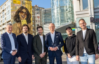 Post setzt bei Außenwerbung nun auch auf künstlerische Wandflächen