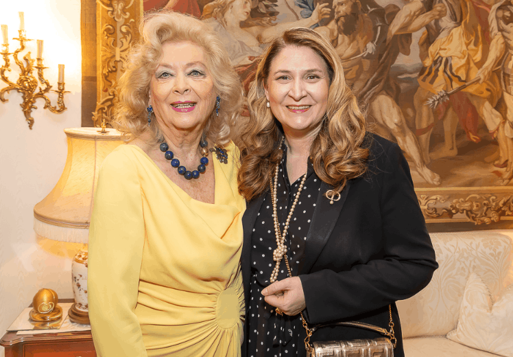 Birgit Sarata brachte für Barbara Novak führende Köpfe des Landes zusammen