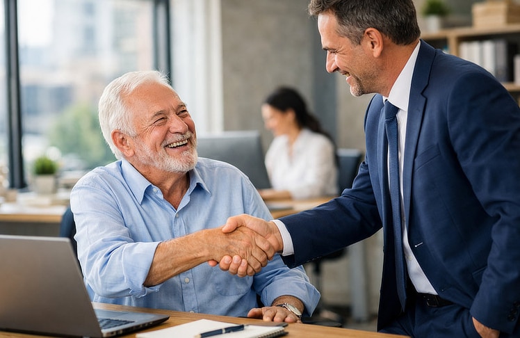 Die Mehrheit der Über-50-Jährigen möchte langfristig in ihrem derzeitigen Job bleiben. (Symbolbild)
