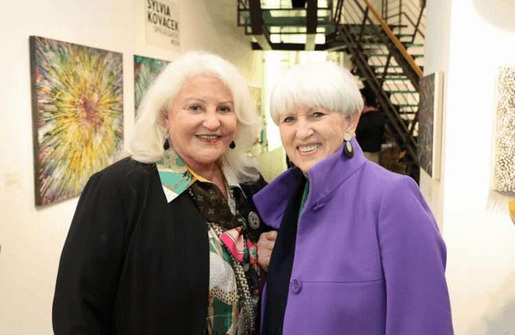 V.l.n.r.: Marika Lichter und Maria Rauch-Kallat