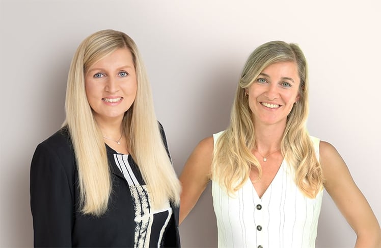 Unsere Collage zeigt Jaroslava Haid-Jarkova, General Manager für Consumer Brands bei Henkel Österreich (links) und Unilever Austria-Managerin Corinna Sallfert
