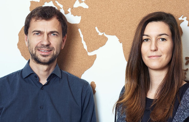 Die ParityQC Co-CEOS Wolfgang Lechner und Magdalena Lechner.