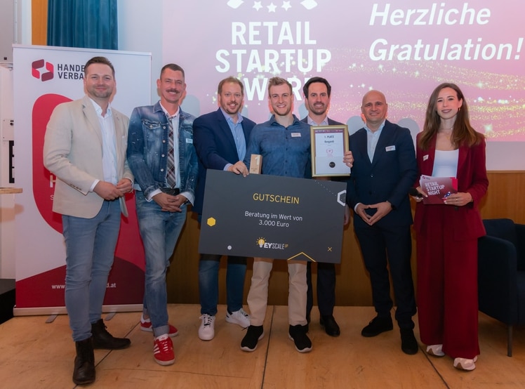 260 Gäste ließen die Retail Startups des Jahres hochleben