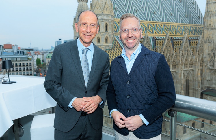Peter Filzmaier (links) und Roland Schmid © LEADERSNET/A. Felten