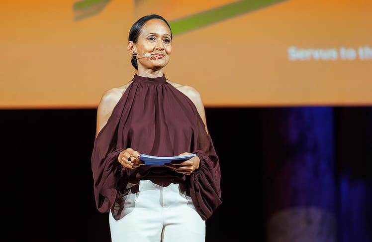 Durch den Abend führte Moderatorin Alice Tumler.
