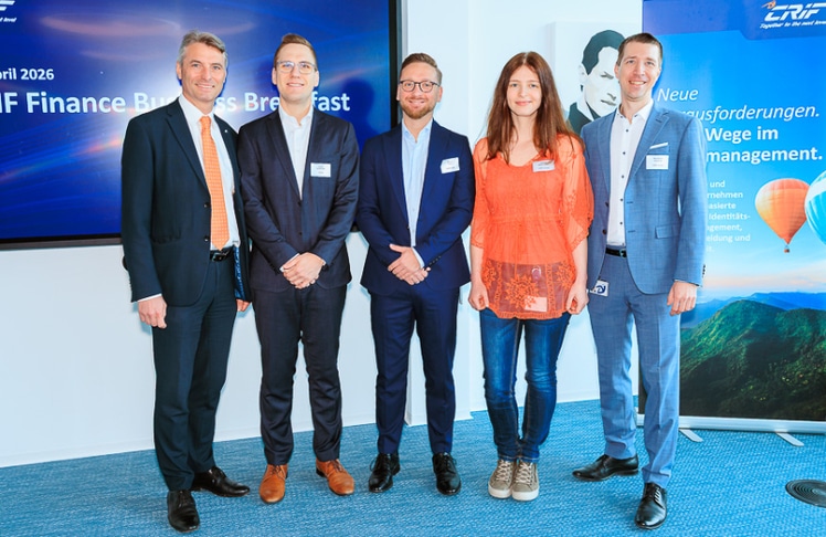 V.l.n.r.: Jürgen Krenn, Stefan Schilling, Stevan Tomic, Sabine Mayerhofer und Bernhard Venecek © LEADERSNET/A. Felten