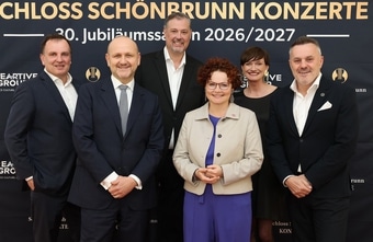 Glanzvolle Jubiläumsgala der Schloss Schönbrunn Konzerte