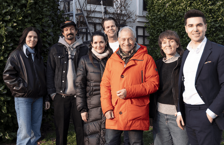 V.l.n.r.: Carola Prohaska (Senior Growth Consultant &Us), Max Karall (Creative Director &Us), Helmut Kosa (Managing Partner &Us), Susanne Völkl (Donau stv. Bereichsleitung Marketing & Branding), Andreas Cieslar (Donau Bereichsleitung Marketing & Branding), Stefanie Grüner (Director Growth Consulting &Us) und Franz Josef Zeiler (Vorstand Donau Versicherung).