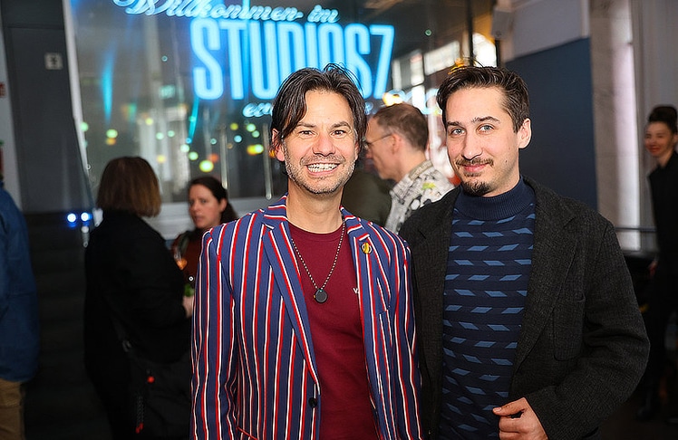 Jürgen Bogner, CEO & Gründer von biteme.digital (l.), und Dennis Bora, Business Development bei biteme.digital, bei ihrem Event "Under The Hood". © LEADERSNET / G. Langegger