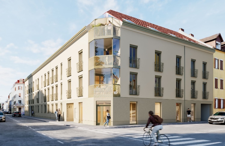 In Graz Eggenberg entstehen 28 Wohnungen © Bildermehr 