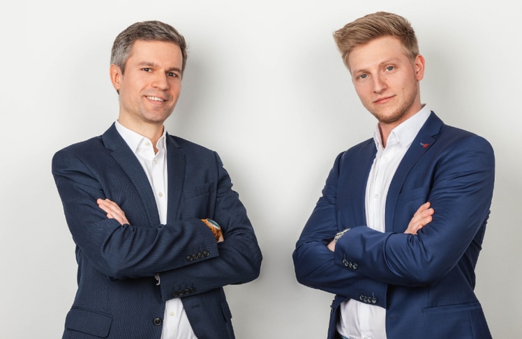 Die beiden Gründer und Geschäftsführer von Repentium: Lukas Rupsch (links) und Florian Rohrmoser © Repentium