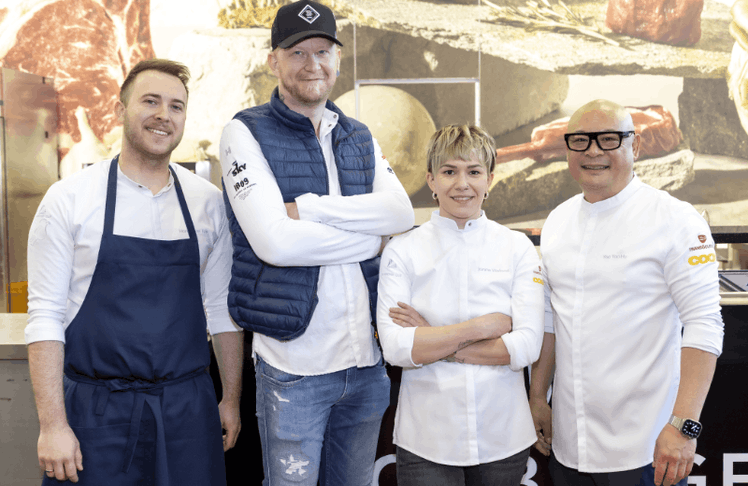 Gastköch:innen Dienstag: Hans-Peter Fink jun., Gasthaus Haberl in Ottendorf an der Rittschein; Mario Hirschberger vom Bergisel SKY in Innsbruck; Janine Wieland aus der Brasserie Leonis im Löwen Hotel in Schruns und Yaoyao Hu aus dem gleichnamigen Restaurant in Salzburg