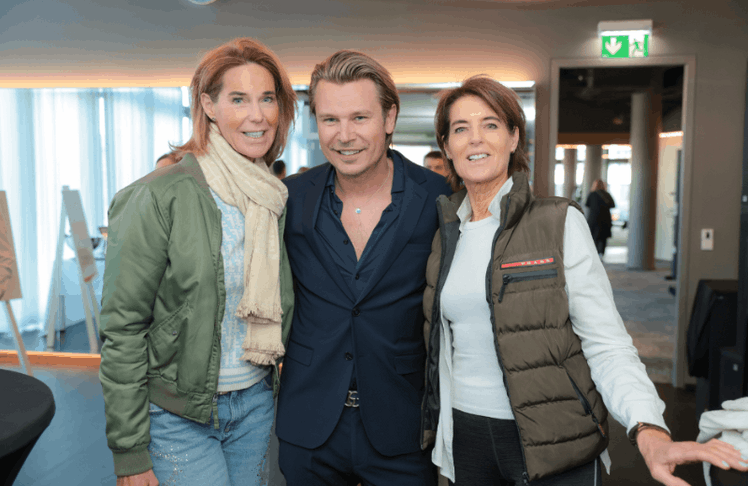 V.l.n.r.: Kathi Stumpf, Adi Weiss und Gabi Stumpf 