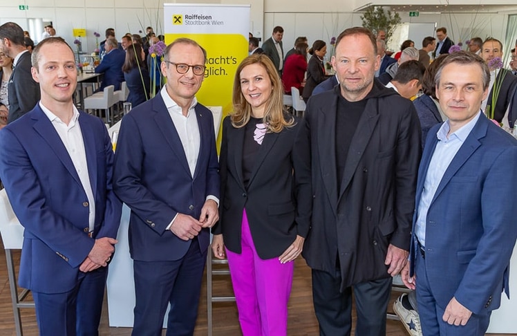 V.l.n.r.: Matthias Reith, Martin Rapf, Verena El-Rayes, Alexander Knechtsberger und Martin Hauer