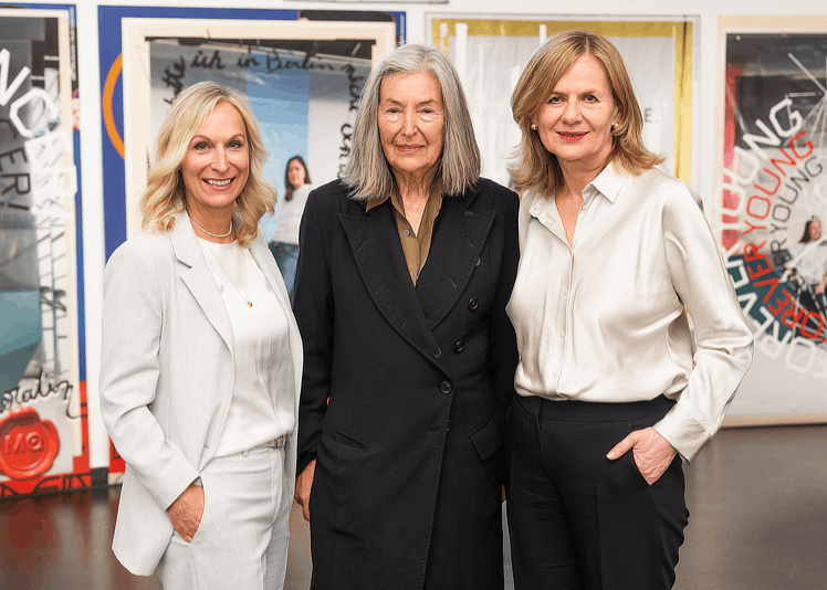 Seltene Aufnahme von Starfotografin Elfie Semotan zum MQ Jubiläum