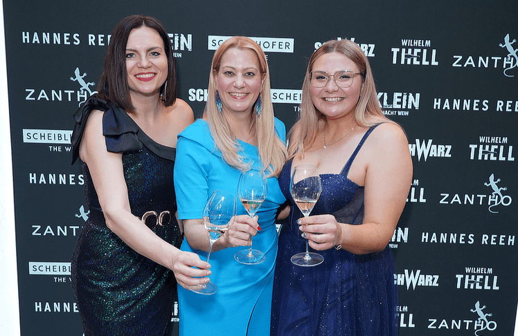 V.l.n.r.: Astrid Eisenkopf, Daniela Winkler und Sophie Smoley